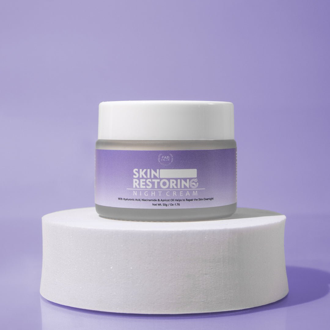 Skin Restoring Night Cream For All Skin Types - Fabonaturals