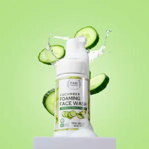 Cucumber & Aloe Vera Foaming Natural Face Wash for Dry & Oily Skin (all types skin)